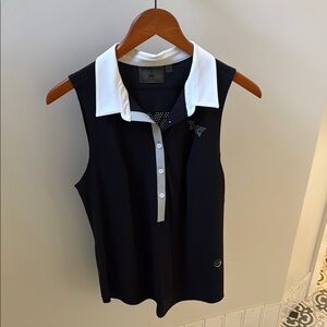 Foray Golf x PXG Sleeveless Polo – Limited Edition #7/10 – Size M, Black